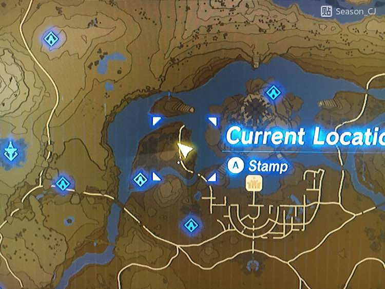 《塞爾達傳說：曠野之息》DLC新物品位置地圖示注大全