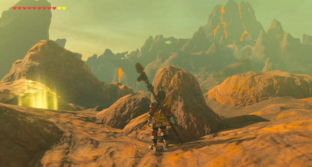 《塞爾達傳說：曠野之息》全回憶地點位置圖及實景圖分享