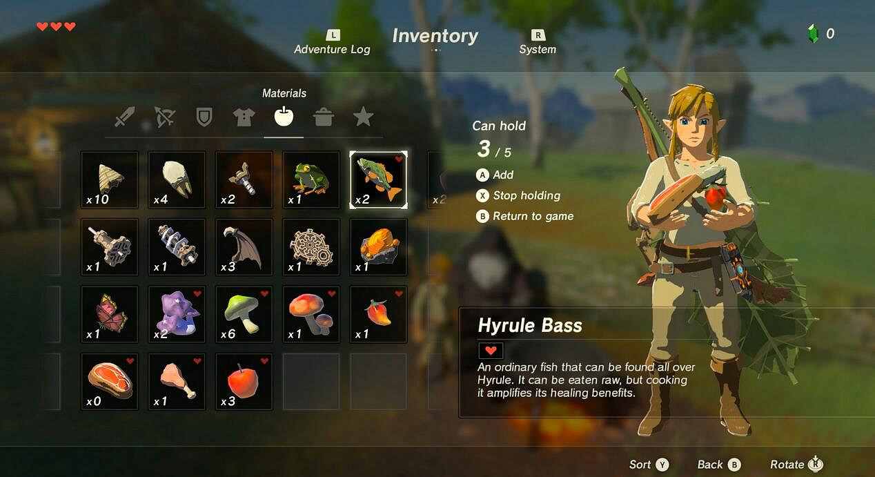 《塞爾達傳說：野之息》前期必須做的13件事