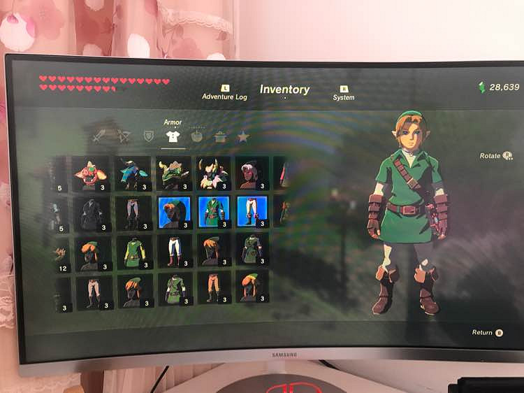 《塞爾達傳說:曠野之息》套裝全收集展示 《塞爾達傳說:曠野之息》套裝全收集展示