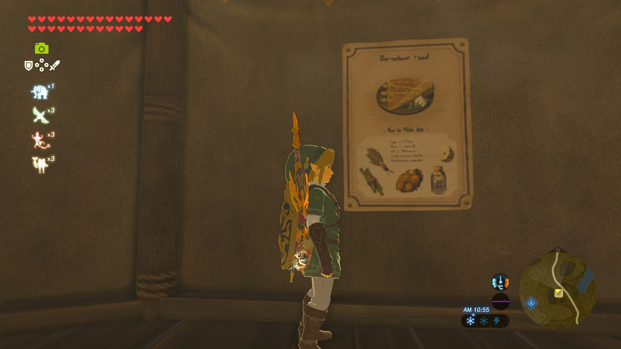 《塞爾達傳說：曠野之息》新手向料理系統圖文攻略