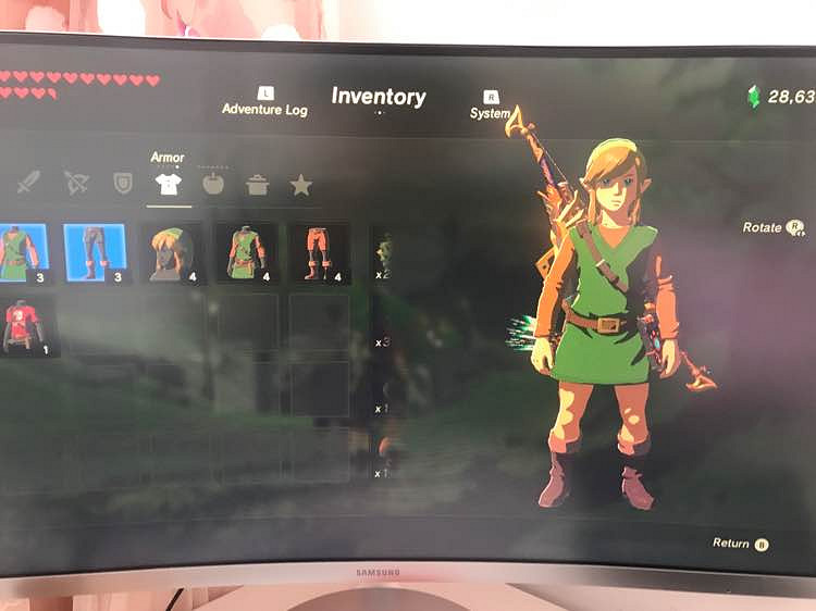 《塞爾達傳說:曠野之息》套裝全收集展示 《塞爾達傳說:曠野之息》套裝全收集展示