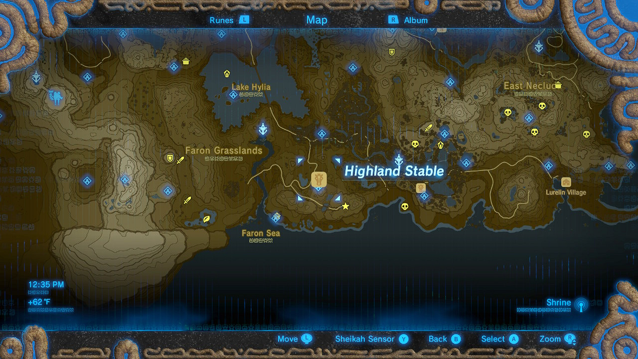 《塞爾達傳說：曠野之息》全馬具收集圖文攻略