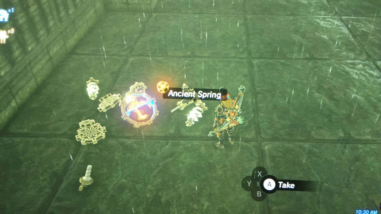 《塞爾達傳說：曠野之息》古代大核心+皇家守衛大劍速刷攻略