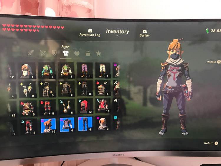 《塞爾達傳說:曠野之息》套裝全收集展示 《塞爾達傳說:曠野之息》套裝全收集展示