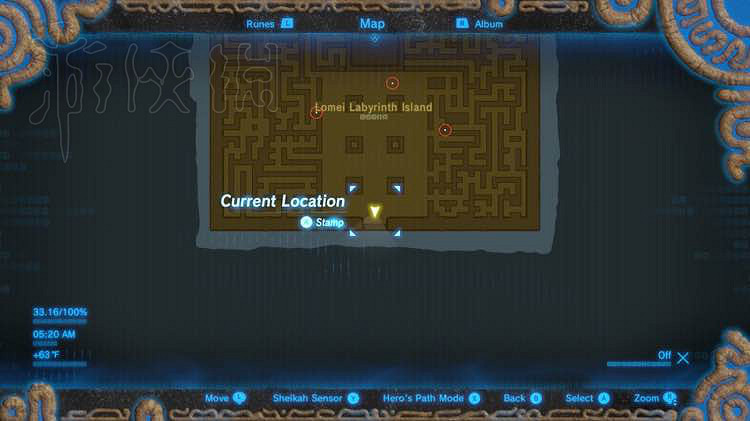 《塞爾達傳說：曠野之息》DLC衣服位置圖解