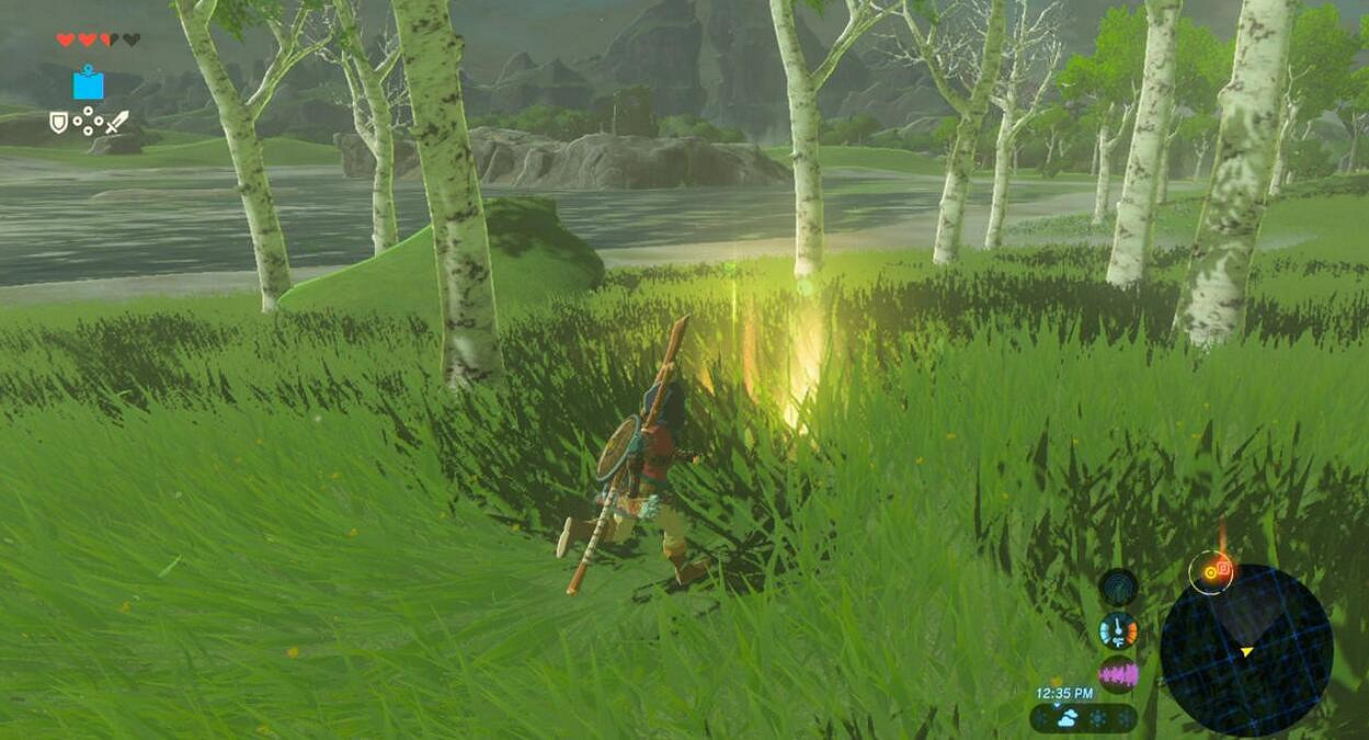 《塞爾達傳說：曠野之息》全回憶地點位置圖及實景圖分享