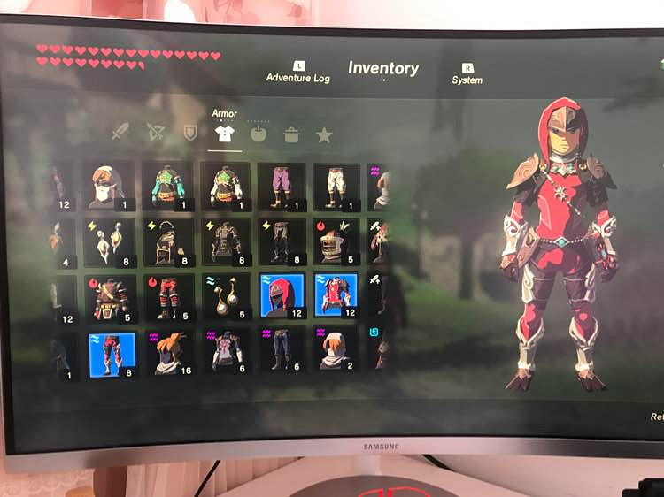 《塞爾達傳說:曠野之息》套裝全收集展示 《塞爾達傳說:曠野之息》套裝全收集展示