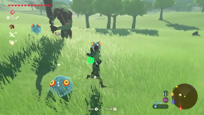 《塞爾達傳說:曠野之息》用雞幫忙打怪方法一覽 《塞爾達傳說:曠野之息》用雞幫忙打怪方法一覽