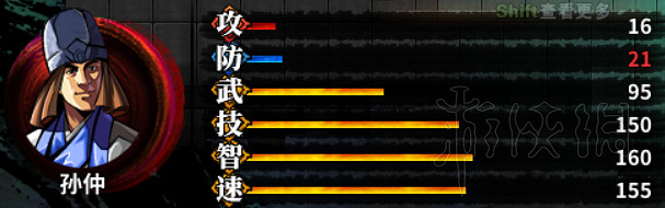 《吞食孔明傳》武將屬性四維資料圖鑒大全 武將屬性匯總