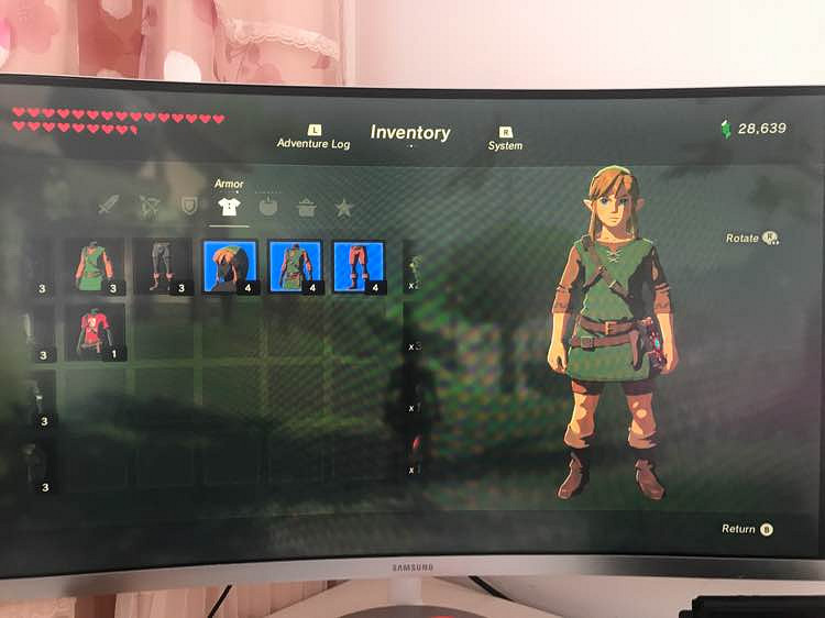 《塞爾達傳說:曠野之息》套裝全收集展示 《塞爾達傳說:曠野之息》套裝全收集展示