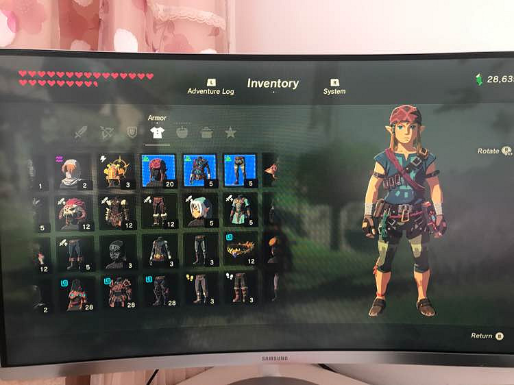 《塞爾達傳說:曠野之息》套裝全收集展示 《塞爾達傳說:曠野之息》套裝全收集展示