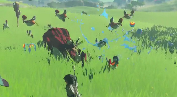 《塞爾達傳說:曠野之息》用雞幫忙打怪方法一覽 《塞爾達傳說:曠野之息》用雞幫忙打怪方法一覽