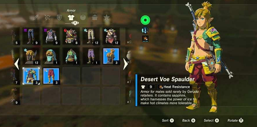 《塞爾達傳說:曠野之息》防具推薦及獲得方法一覽 《塞爾達傳說:曠野之息》防具推薦及獲得方法一覽