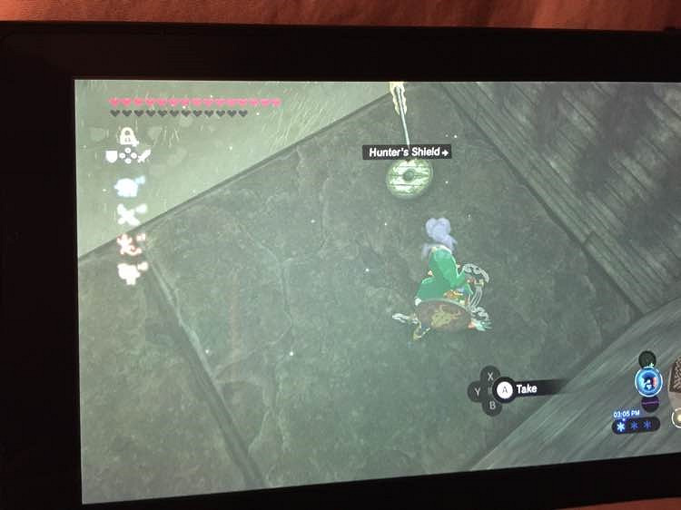 《塞爾達傳說：曠野之息》漁民盾牌及獵人盾牌位置圖解