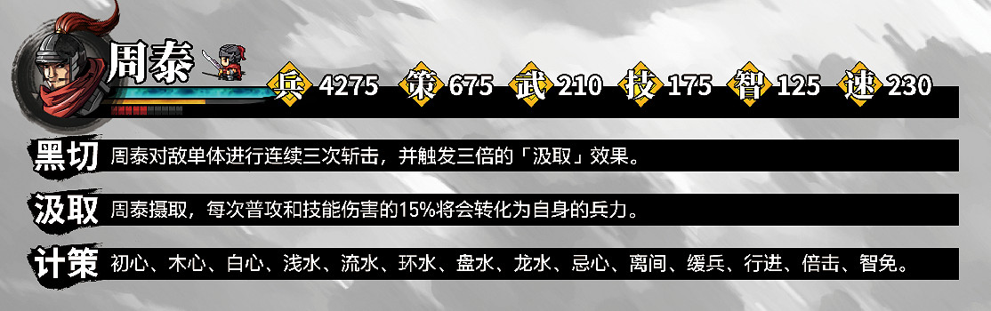 《吞食孔明傳》全武將圖鑒 武將屬性詳解 《吞食孔明傳》全武將圖鑒 武將屬性詳解