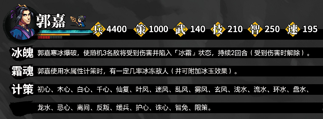 《吞食孔明傳》全武將圖鑒 武將屬性詳解 《吞食孔明傳》全武將圖鑒 武將屬性詳解
