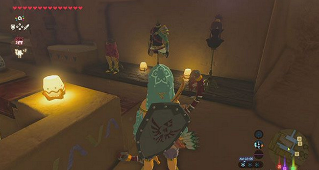 《塞爾達傳說：曠野之息》女兒國隱藏商店暗號一覽