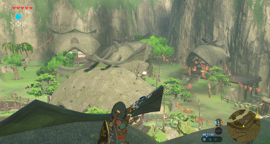 《塞爾達傳說：曠野之息》抓雞任務位置在哪？