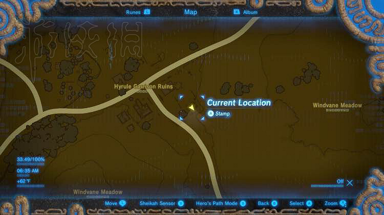 《塞爾達傳說：曠野之息》DLC衣服位置圖解