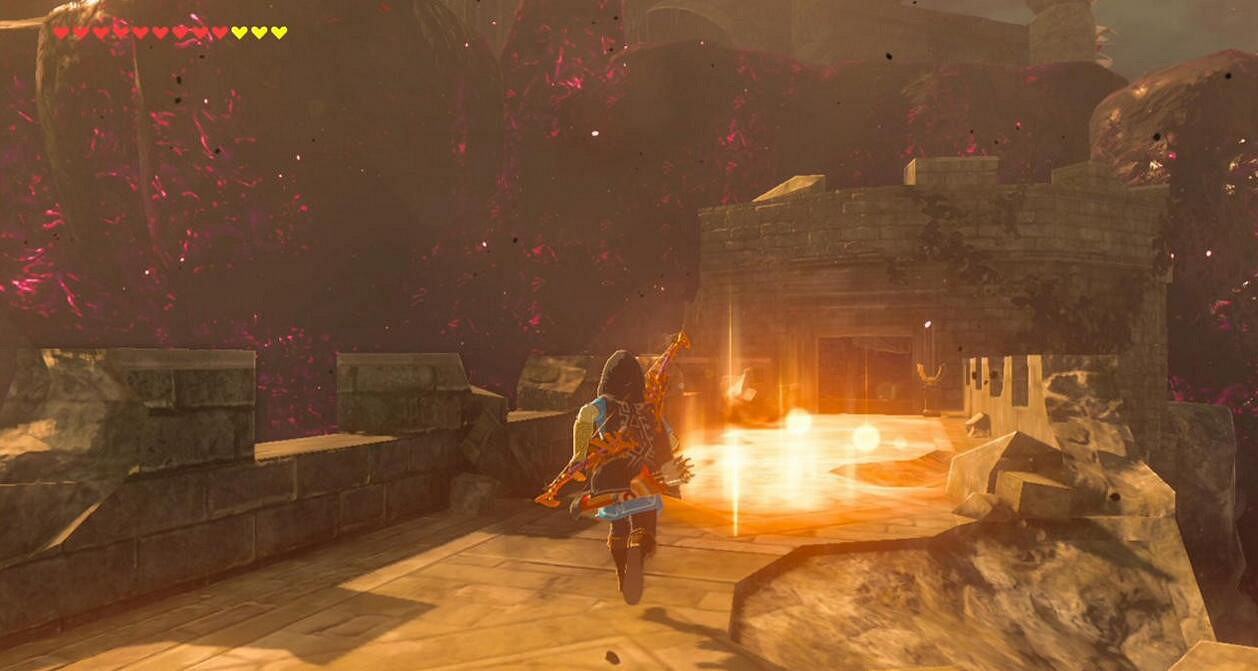 《塞爾達傳說：曠野之息》全回憶地點位置圖及實景圖分享