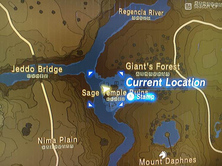 《塞爾達傳說：曠野之息》DLC新物品位置地圖示注大全