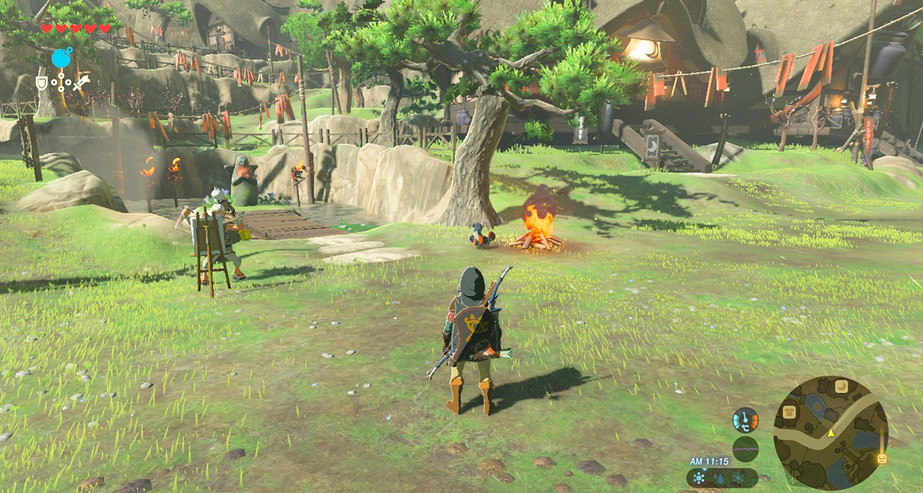 《塞爾達傳說：曠野之息》抓雞任務位置在哪？