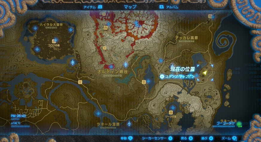 《塞爾達傳說：曠野之息》四大妖精之泉位置一覽