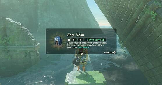 《塞爾達傳說：曠野之息》佐拉套裝位置圖解