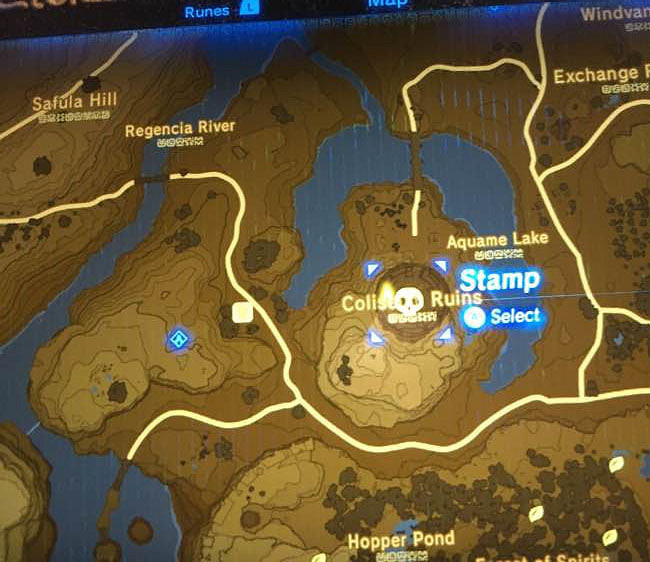 《塞爾達傳說：曠野之息》刷冰火雷屬性武器位置圖分享