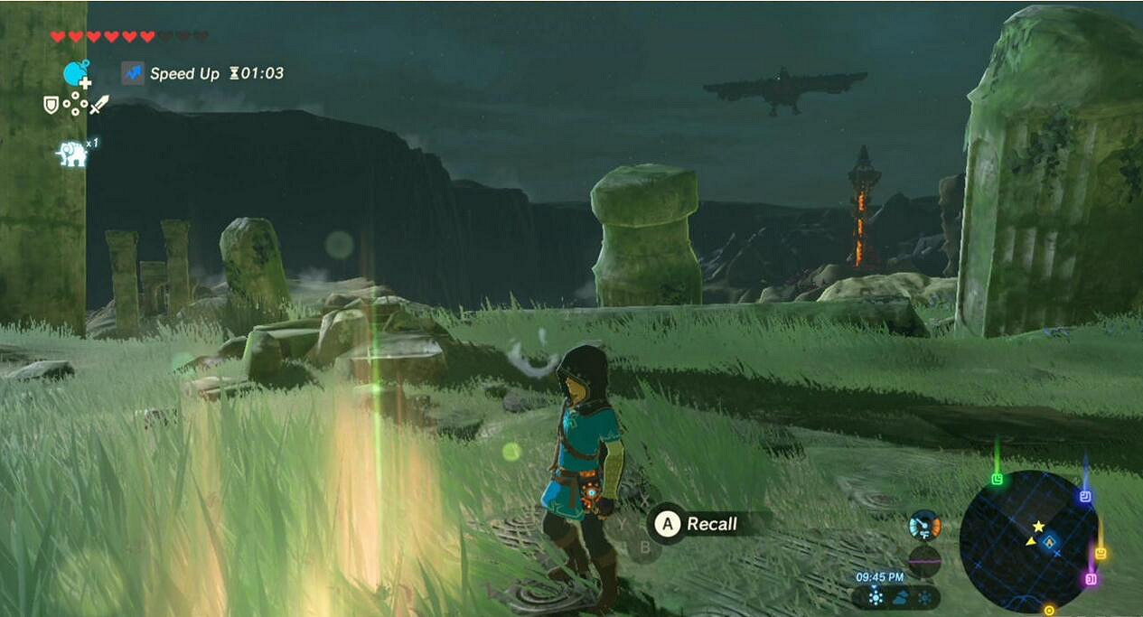 《塞爾達傳說：曠野之息》全回憶地點位置圖及實景圖分享