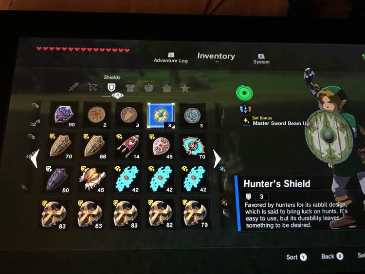 《塞爾達傳說：曠野之息》漁民盾牌及獵人盾牌位置圖解