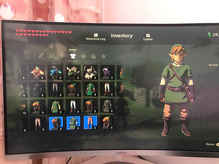 《塞爾達傳說:曠野之息》套裝全收集展示 《塞爾達傳說:曠野之息》套裝全收集展示