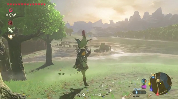 《塞爾達傳說:曠野之息》用雞幫忙打怪方法一覽 《塞爾達傳說:曠野之息》用雞幫忙打怪方法一覽