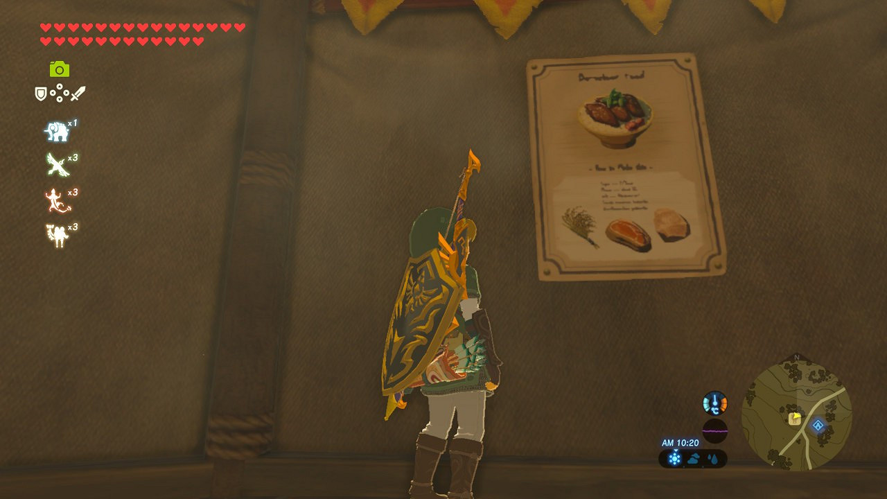 《塞爾達傳說：曠野之息》新手向料理系統圖文攻略