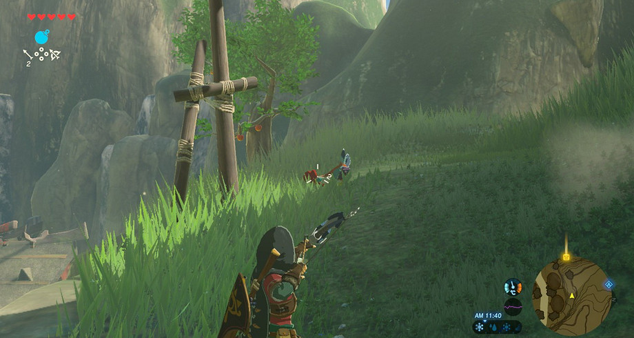 《塞爾達傳說：曠野之息》抓雞任務位置在哪？