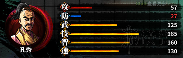 《吞食孔明傳》武將屬性四維資料圖鑒大全 武將屬性匯總