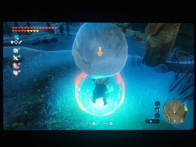 《塞爾達傳說:曠野之息》滾雪球位置及正確方法圖文詳解 《塞爾達傳說:曠野之息》滾雪球位置及正確方法圖文詳解