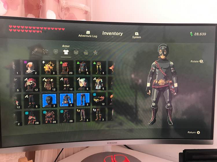 《塞爾達傳說:曠野之息》套裝全收集展示 《塞爾達傳說:曠野之息》套裝全收集展示