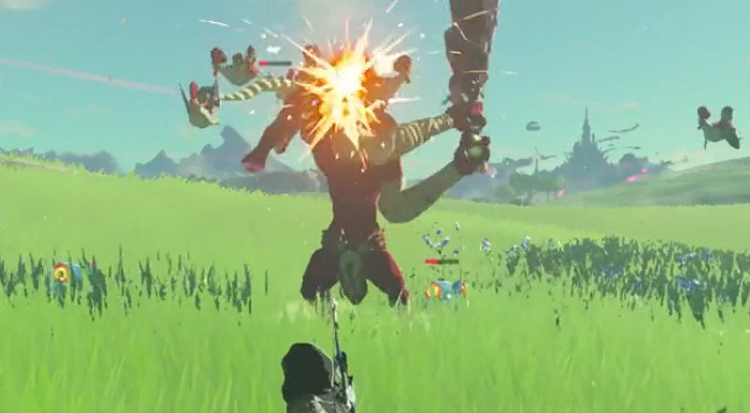 《塞爾達傳說:曠野之息》用雞幫忙打怪方法一覽 《塞爾達傳說:曠野之息》用雞幫忙打怪方法一覽