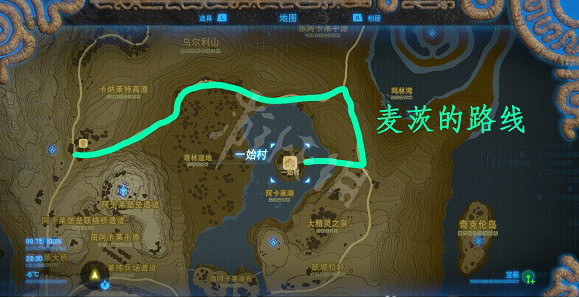 《塞爾達傳說曠野之息》旅行商人路線及其貨物清單匯總 《塞爾達傳說曠野之息》旅行商人路線及其貨物清單匯總