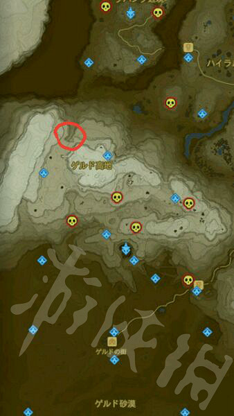 《塞爾達傳說：曠野之息》第八個英雄像位置圖片解析