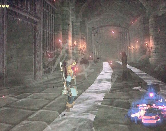 《塞爾達傳說：曠野之息》闖城堡拿武器最佳路線圖文詳解