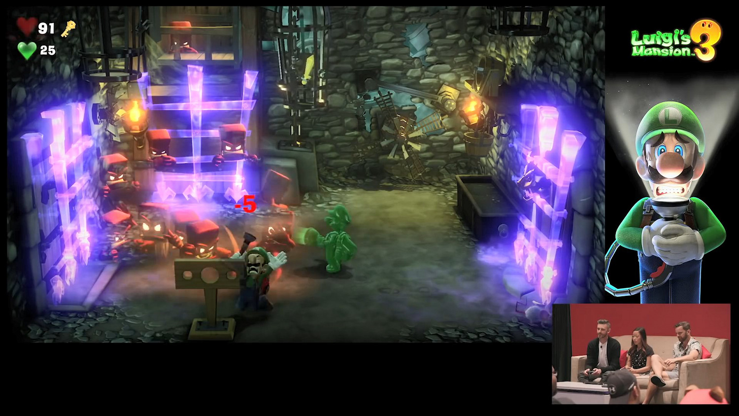 與玩家一起抓鬼 《路易吉洋館3》多人實機展示 與玩家一起抓鬼 《路易吉洋館3》多人實機展示