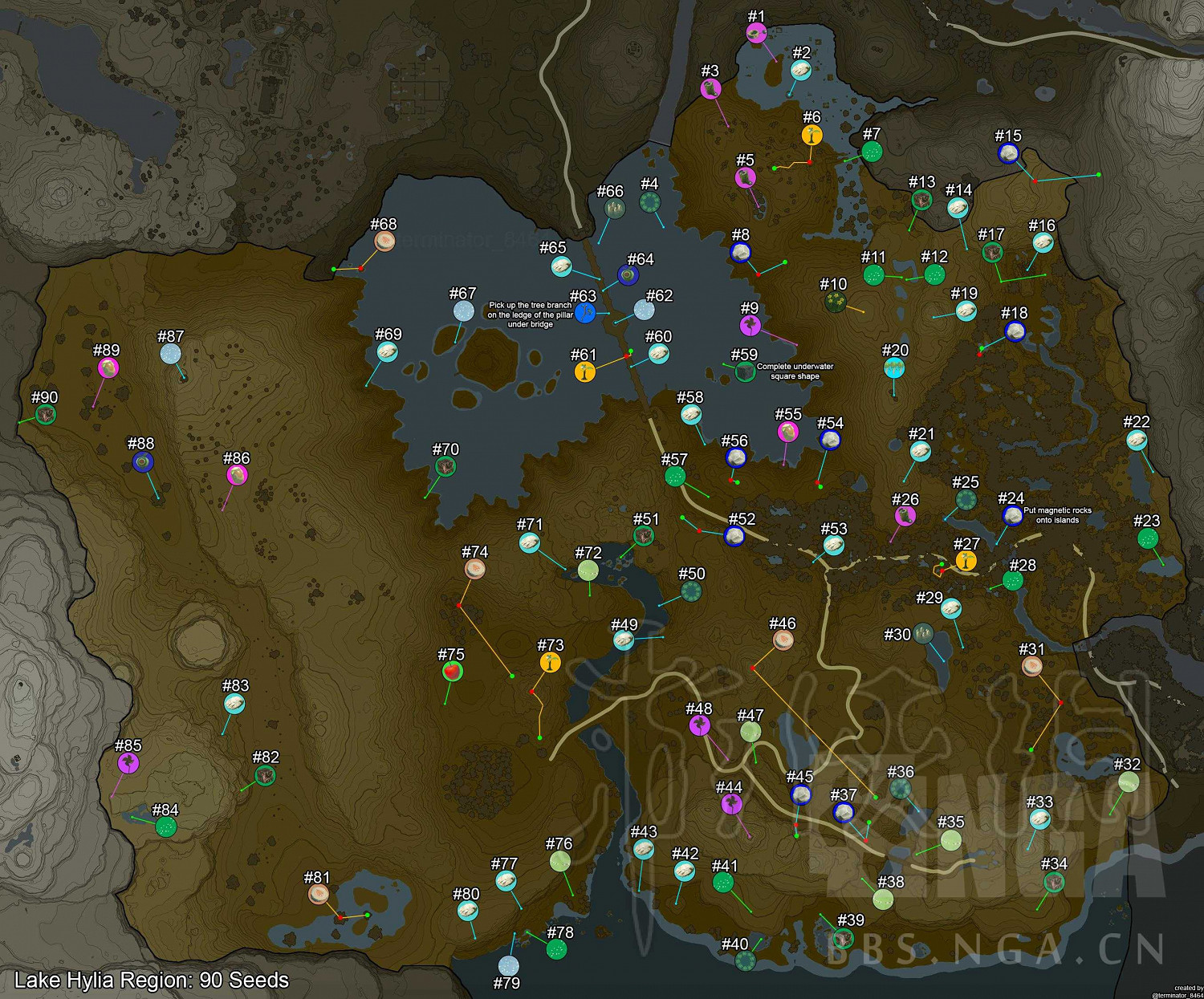 《塞爾達傳說：曠野之息》呀哈哈都在哪？900個呀哈哈地圖分布位置一覽