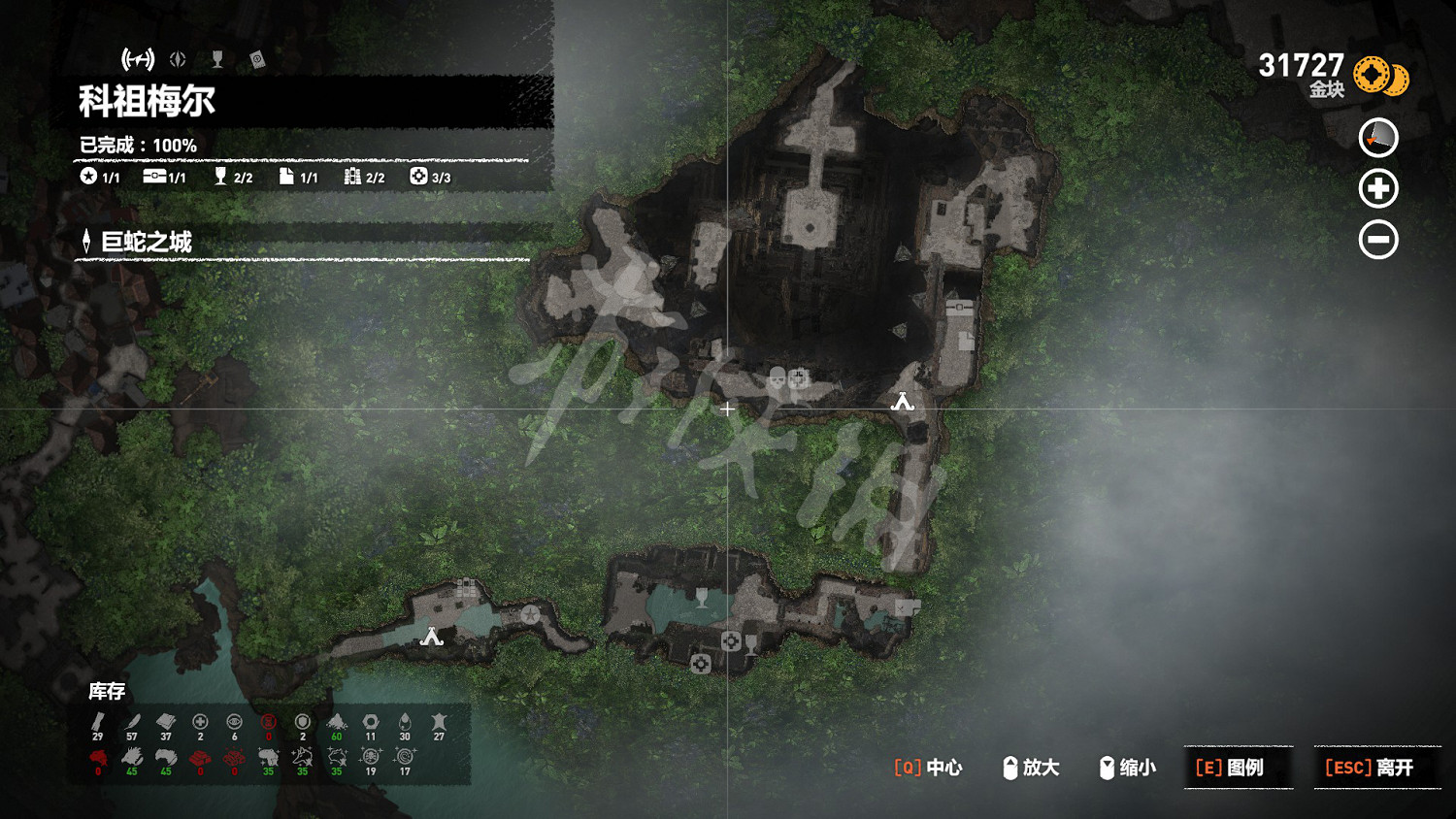 《古墓奇兵暗影》全收集攻略地圖 100%收集地圖一覽