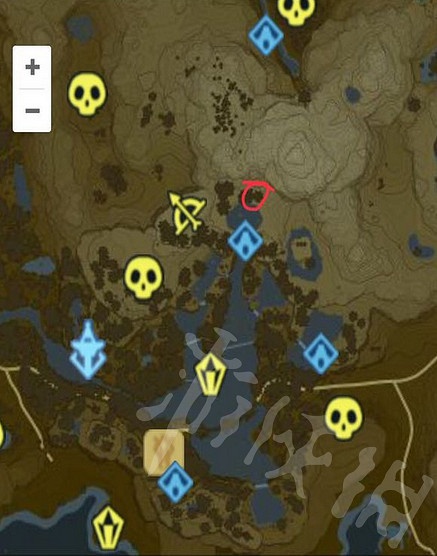 《塞爾達傳說：曠野之息》火龍位置在哪裡？龍具體位置圖文解析