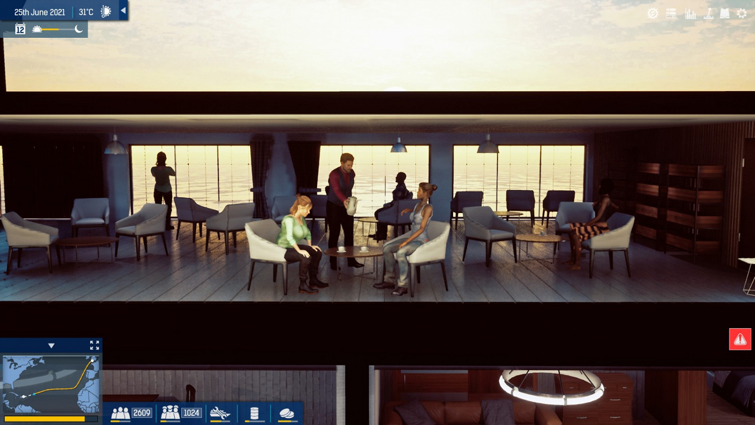 生存管理遊戲《遊輪經理》上架Steam 自帶中文 生存管理遊戲《遊輪經理》上架Steam 自帶中文