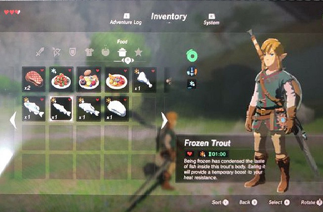 《塞爾達傳說：曠野之息》冰凍的魚怎麽獲得？冰凍魚獲得方法解析