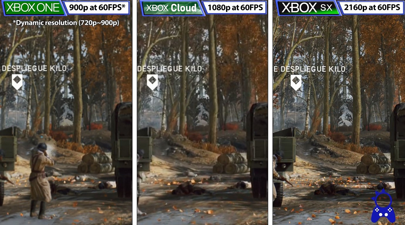 微軟Xcloud雲遊戲 vs X1:幀數畫質載入時間都更好 微軟Xcloud雲遊戲 vs X1:幀數畫質載入時間都更好
